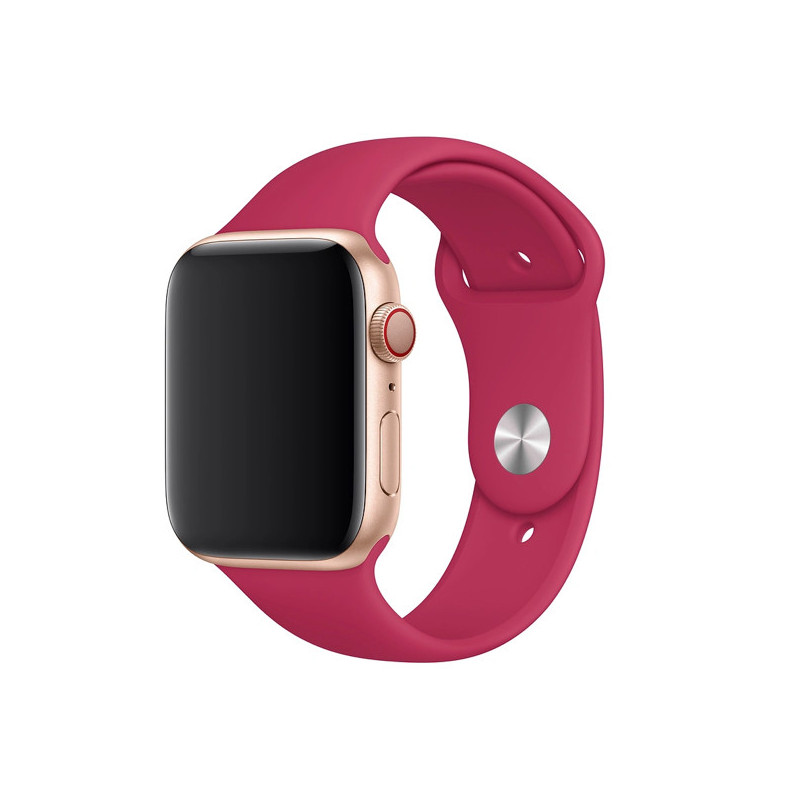 meerderheid piek vragenlijst Apple Sport Band Apple Watch bandje 38mm / 40mm / 41mm Pomegrante