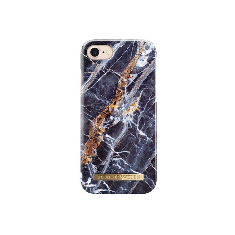 De gasten rust Voorzieningen iDeal of Sweden Fashion Back Case iPhone 7 / 8 / SE 2020 midnight blue  marble