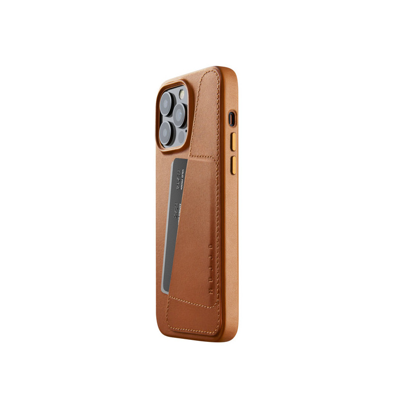 Mujjo Full Leather Wallet case for Apple iPhone 13 Pro Max