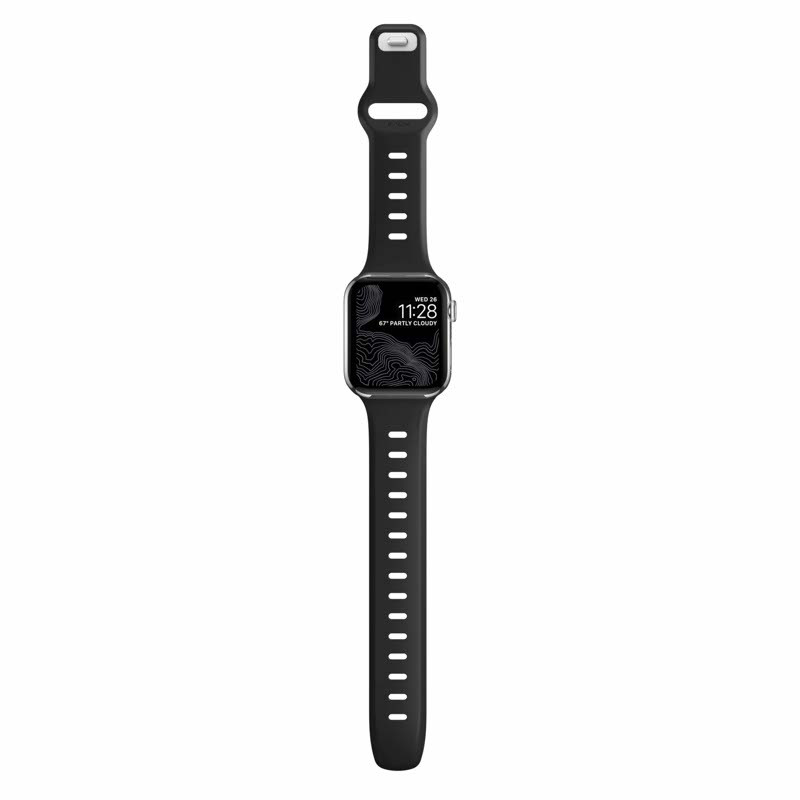 Nomad Sport Band Slim Apple Watch 42mm / 44mm / 45mm / 49mm Black