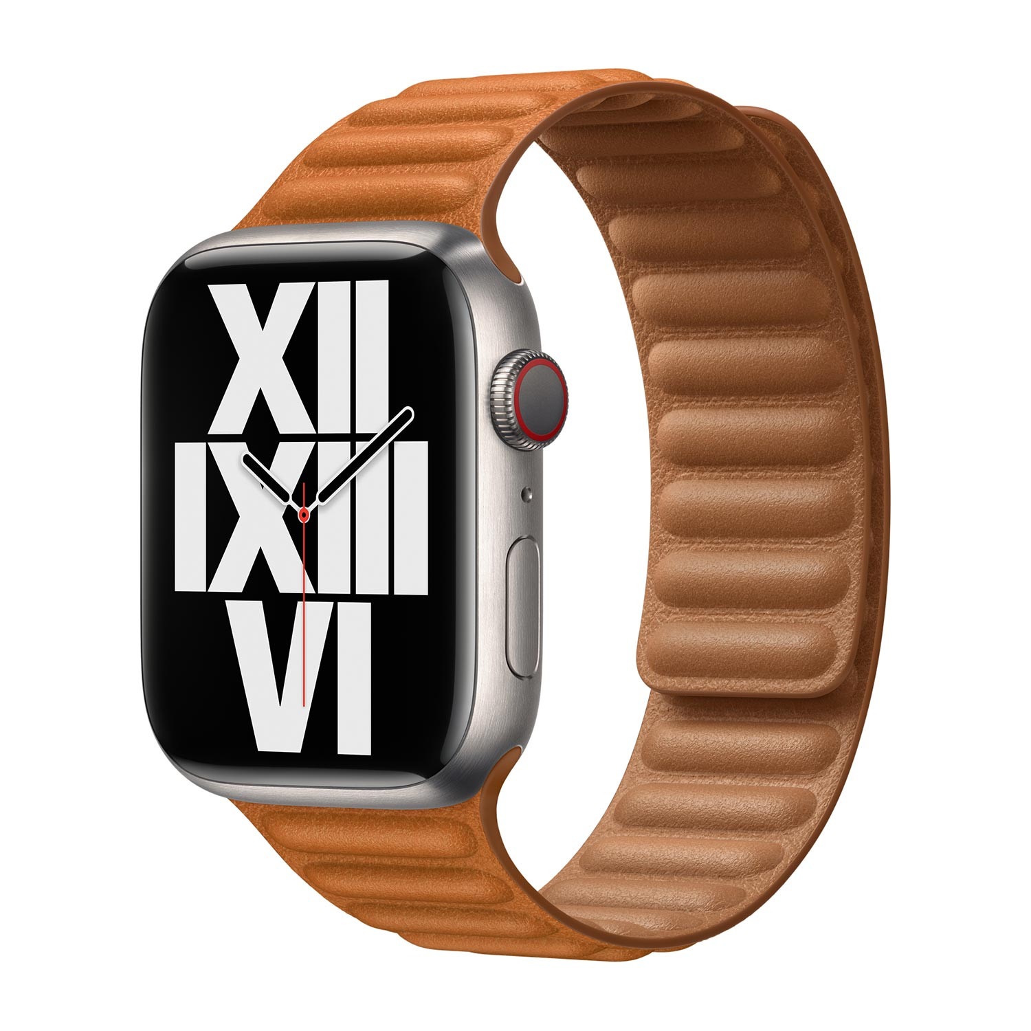 Link Leather 44mm / Apple S/M / 45mm Golden Apple 42mm Watch Brown