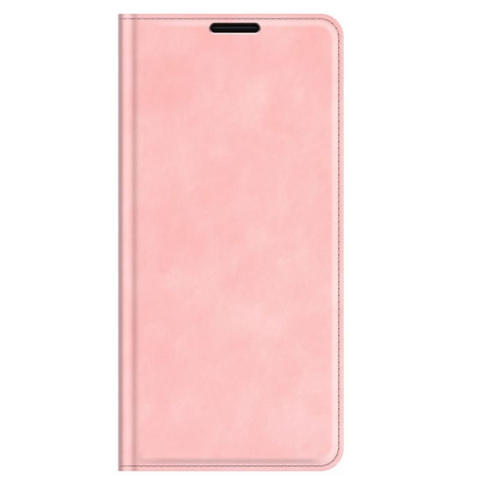 Casecentive Magnetic Leather Wallet case iPhone 13 pink