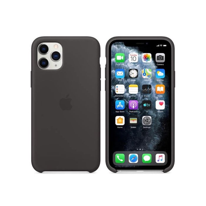 Apple silicone case iPhone 11 Pro black
