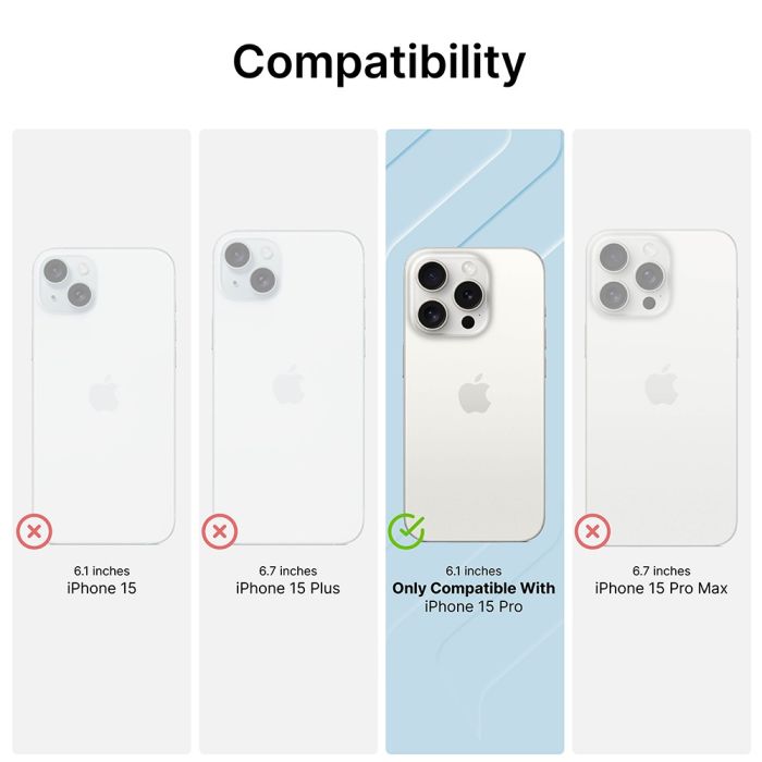Catalyst Influence Case Compatible with MagSafe iPhone 15 Pro Sage Green