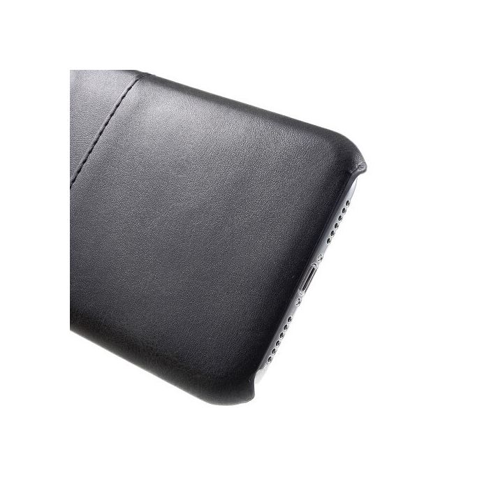 Casecentive Leren Wallet back case iPhone XR zwart