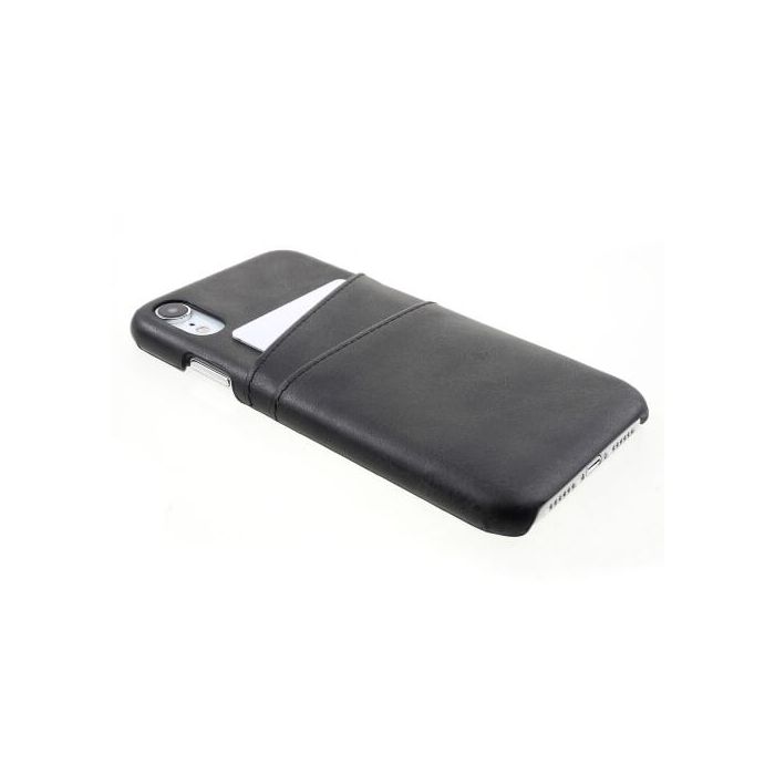 Casecentive Leren Wallet back case iPhone XR zwart