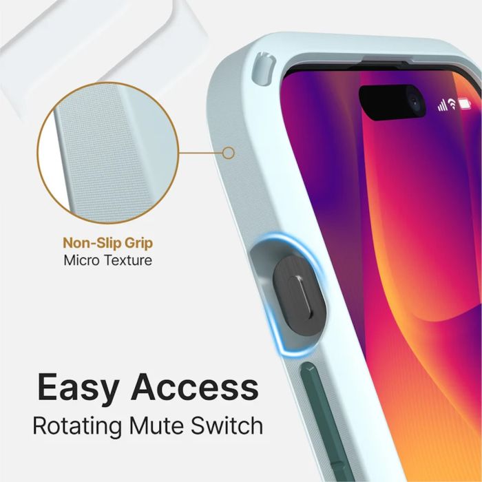 Catalyst Influence Case Compatible with MagSafe iPhone 15 Pro Sage Green