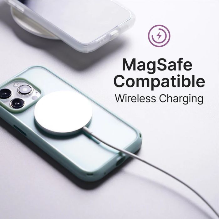 Catalyst Influence Case Compatible with MagSafe iPhone 15 Pro Sage Green