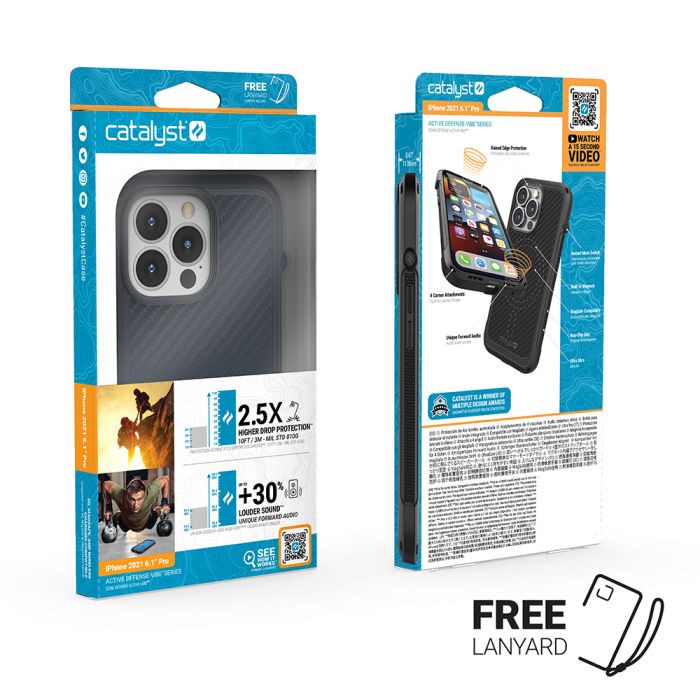 Catalyst Vibe Case with MagSafe iPhone 13 Pro Max Battleship Gray