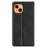 Casecentive Magnetic Leather Wallet case iPhone 13 black sticky