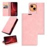 Casecentive Magnetic Leather Wallet case iPhone 13 pink thumbnail