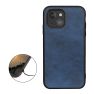 Casecentive Shockproof Leather Back case iPhone 13 Mini blue sticky