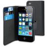 Muvit Wallet Case iPhone 4(S) zwart sticky