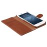 Melkco Alphard iPhone 6 Plus / 6S Plus Book Case Leather Orange Brown sticky