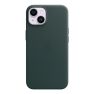 Apple leather case iPhone 14 Plus Forest Green sticky