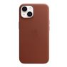 Apple leather case iPhone 14 Umber sticky