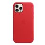 Apple Leather MagSafe Case iPhone 12 / 12 Pro Red thumbnail