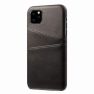 Casecentive Leren Wallet back case iPhone 12 / iPhone 12 Pro black sticky