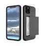 Casecentive Pasjeshouder Back case iPhone 11 zwart sticky