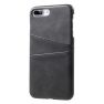 Casecentive Leren Wallet back case iPhone 7 / 8 plus zwart sticky