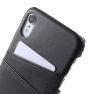Casecentive Leren Wallet back case iPhone XR zwart thumbnail