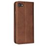 Casecentive Leren Wallet case iPhone 7 / 8 / SE 2020 bruin thumbnail