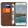 Casecentive Leren Wallet case iPhone 7 / 8 Plus bruin sticky