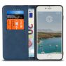 Casecentive Leren Wallet case iPhone 7 / 8 Plus blauw sticky