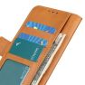 Casecentive Magnetische Leren Wallet case Galaxy A71 tan thumbnail