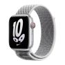 Apple Nike Sport Loop Apple Watch 42mm / 44mm / 45mm / 49mm Summit White / Black sticky