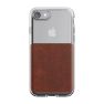 Nomad Clear Case iPhone 7 / 8 Plus brown sticky