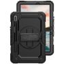 Casecentive Handstrap Pro Hardcase with strap Galaxy Tab S8 black sticky