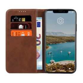 Casecentive Leren Wallet case iPhone 11 Pro bruin