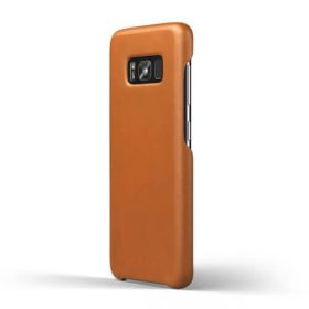 Mujjo Leather Case Galaxy S8 bruin